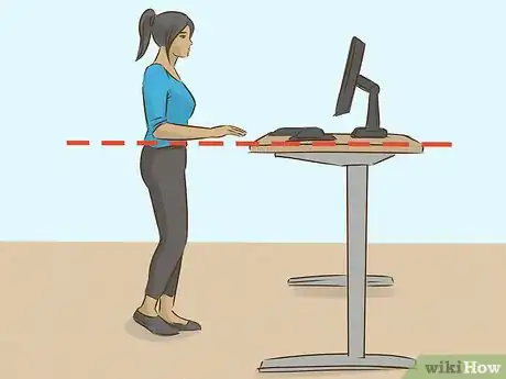 Image titled Use a Standing Desk Step 1