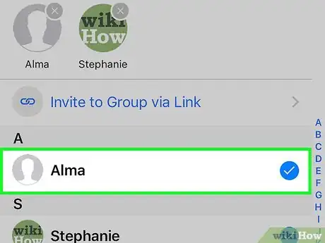 Image titled Invite Users to a Group Chat on WhatsApp Step 6