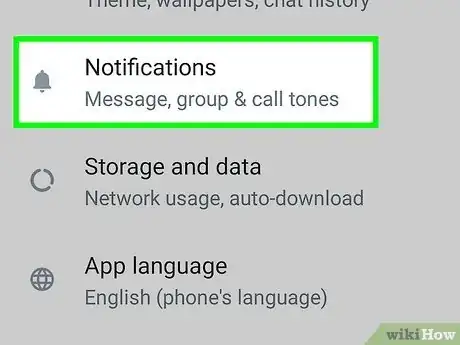 Image titled Turn On WhatsApp Notifications on Android Step 9