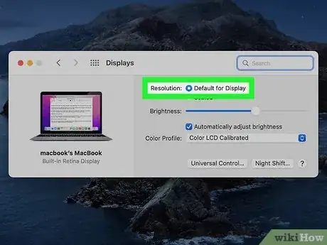 Image titled Change the Screen Resolution on a Mac Step 30