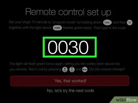 Image titled Connect a Virgin Remote to a TV Step 8