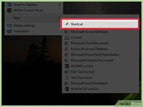 Image titled Make a Shutdown Shortcut in Windows Step 2