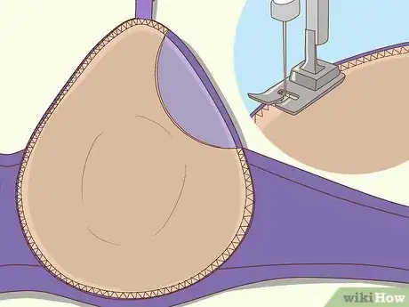 Image titled Make a Mastectomy Bra from a Regular Bra Step 15