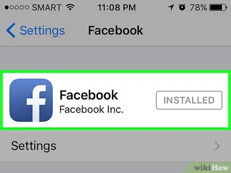 Image titled Delete Facebook Contacts from an iPhone Step 3