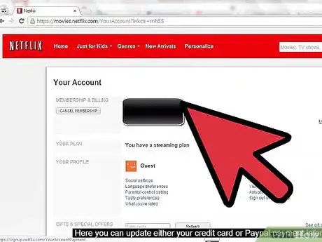 Image titled Change Your Payment Information on Netflix Step 5