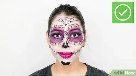 Image titled Apply Day of the Dead Makeup Step 14