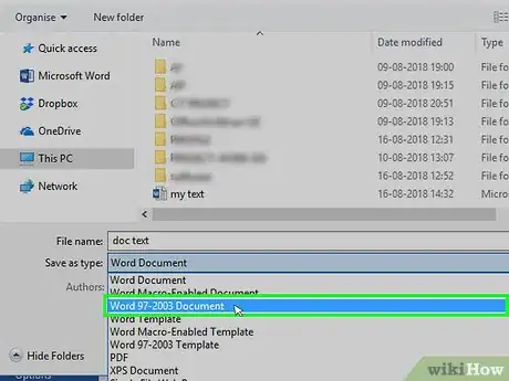 Image titled Convert Docx to Doc Step 7