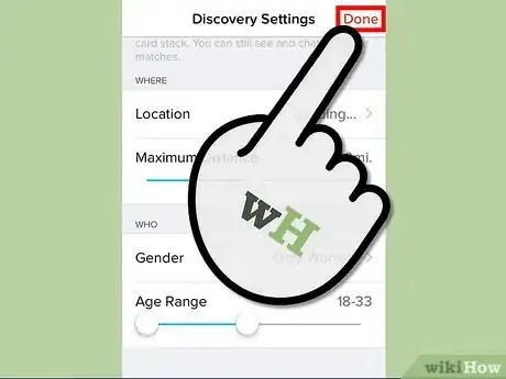 Image titled Change Your Preferences on Tinder Step 9