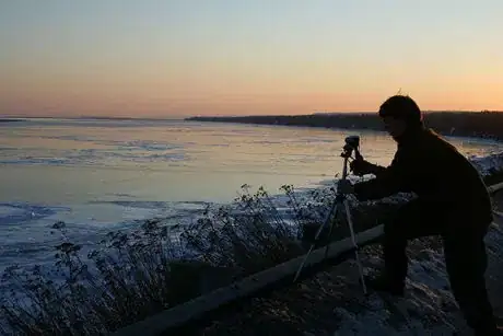 Image titled Photographer at sunset 1181