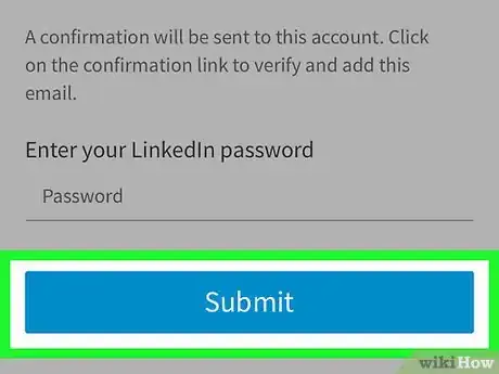 Image titled Change Your Email Address on Linkedin Step 8