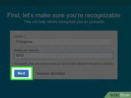 Image titled Create a LinkedIn Account Step 7