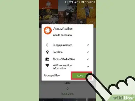 Image titled Get a Weather Widget on Android Step 8