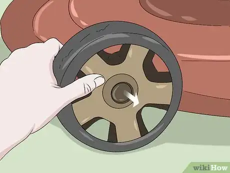 Image titled Remove a Lawn Mower Wheel Step 6