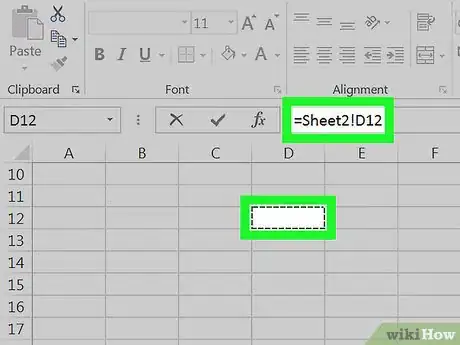 Image titled Link Sheets in Excel Step 7