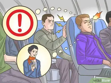 Image titled Practice Airplane Etiquette Step 9