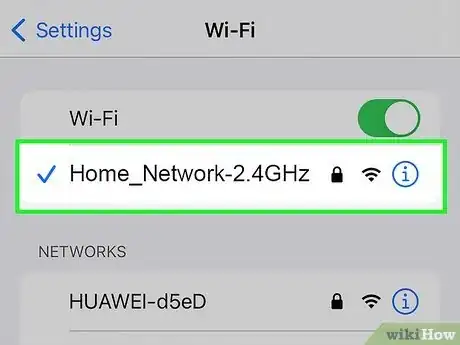 Image titled Check WiFi Ghz on iPhone Step 6