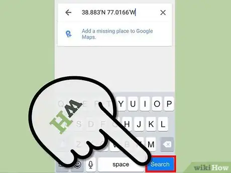 Image titled Enter GPS Coordinates in Google Maps Step 6