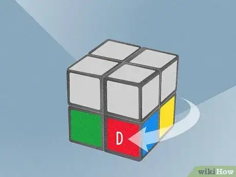 Image titled Solve a 2x2 Rubik's Cube Step 2