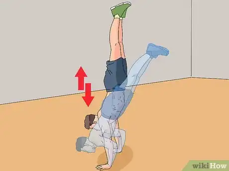 Image titled Work up to a Handstand Push Up Step 13