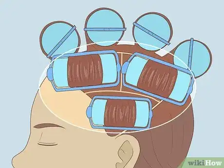 Image titled Use Hair Rollers Step 16