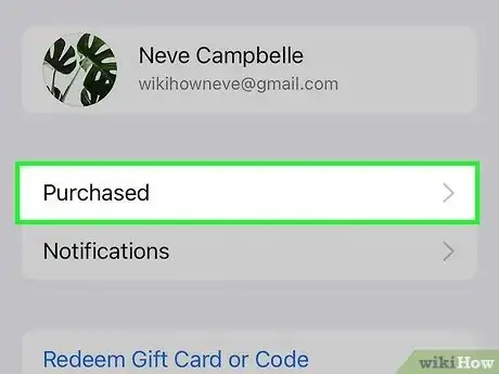 Image titled Delete Purchase History on iPhone Step 3