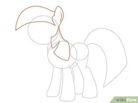 Image titled Draw My Little Ponies Step 4