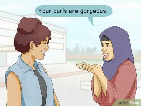 Image titled Compliment a Girl with Curly Hair Step 2