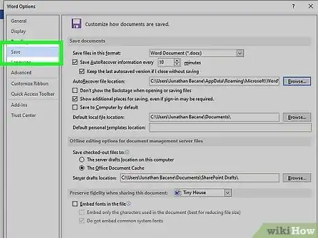Image titled Save a Microsoft Word Document Step 8