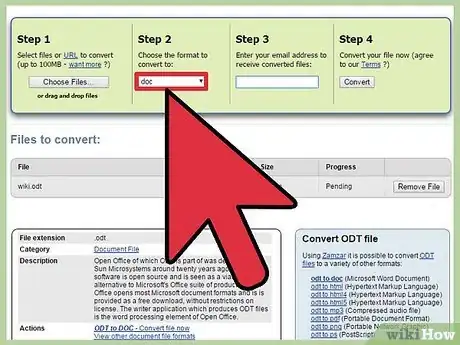 Image titled Convert Odt to Word Step 6