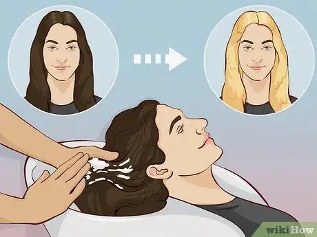 Image titled Get Blonde Hair from Dark Brown Step 1