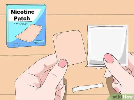 Image titled Apply a Nicotine Patch Step 1