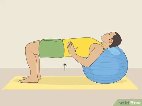 Image titled Do a Bridge Exercise With an Exercise Ball Step 12