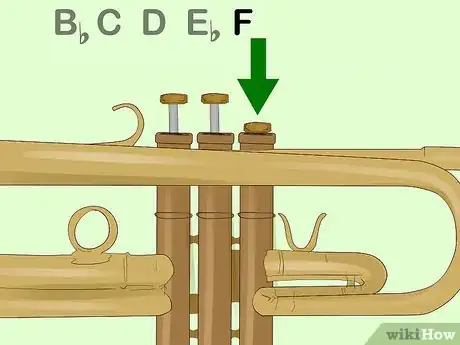 Image titled Play the B Flat Scale on a Trumpet Step 5