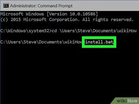 Image titled Run a BAT File on Windows Step 12