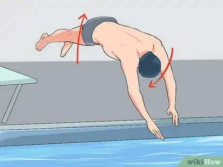 Image titled Dive off a Starting Block Step 16