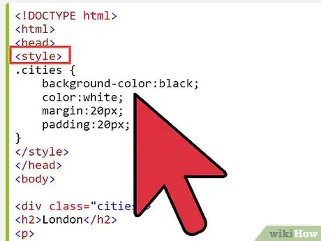 Image titled Define a CSS Class Style Step 5