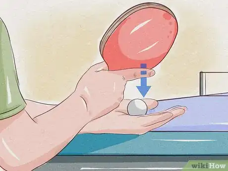 Image titled Serve in Table Tennis Step 1