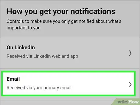 Image titled Stop Getting Emails from LinkedIn Step 5
