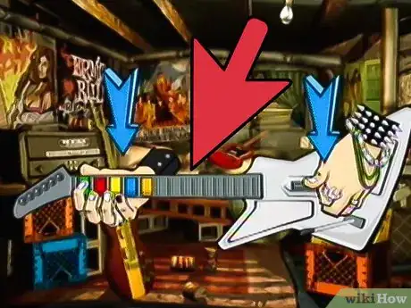 Image titled Play Guitar Hero Step 1