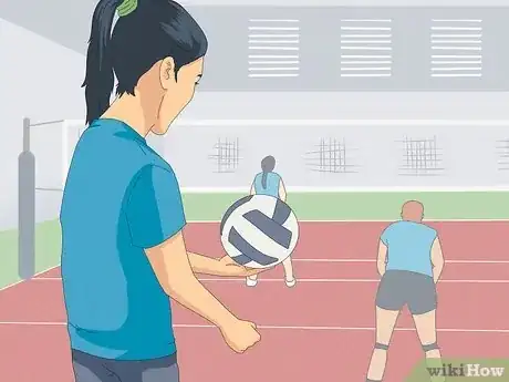 Image titled Do an Underhand Serve Step 6