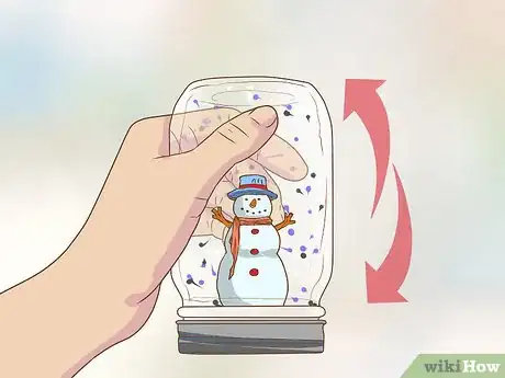 Image titled Make a Snow Globe With a Jar Step 10