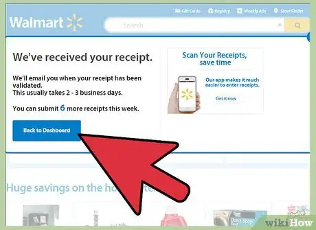 Image titled Enter Receipts for Walmart's Savings Center via the Walmart Website Step 6