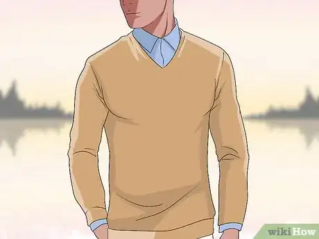 Image titled Wear a Sweater over a Dress Shirt Step 5