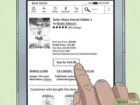 Image titled Operate the Amazon Kindle Step 14