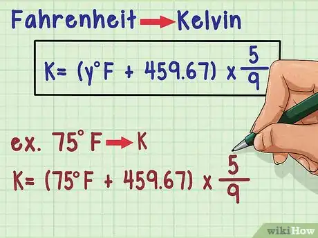 Image titled Convert Fahrenheit to Kelvin Step 1