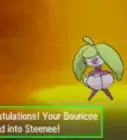 Evolve Bounsweet in Pokémon Sun and Moon