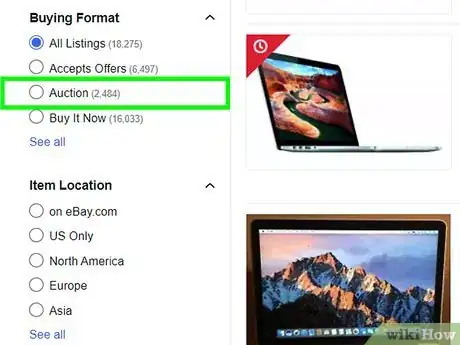 Image titled Search Completed Auctions on eBay Step 3