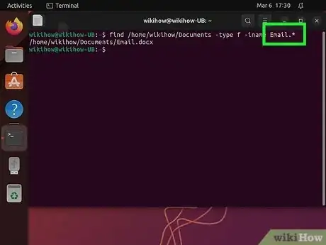 Image titled Find a File in Linux Step 5