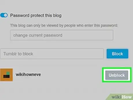 Image titled Block Someone on Tumblr Step 18