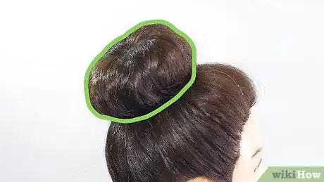 Image titled Do a Sock Bun Step 7